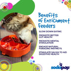 Great Outdoors Design Ebowl Enrichment Slow Feeder Bowl