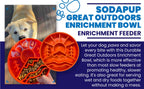 Great Outdoors Design Ebowl Enrichment Slow Feeder Bowl