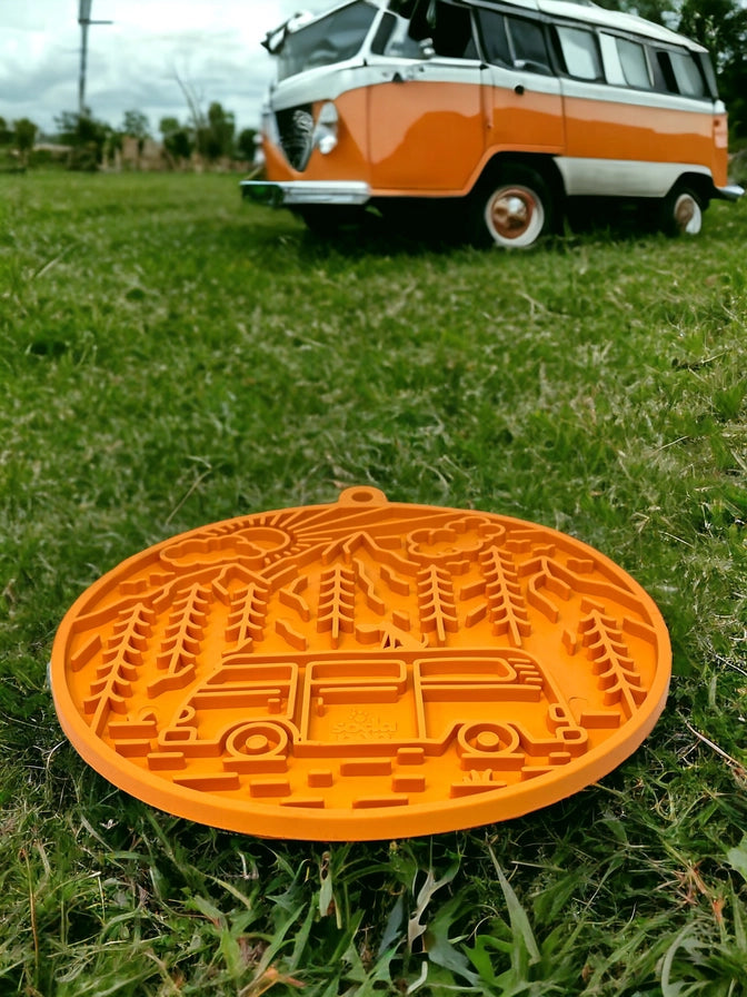 Camp Enrichment Lick Mat with Suction Cups