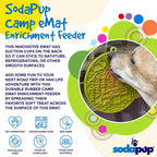 Camp Enrichment Lick Mat with Suction Cups