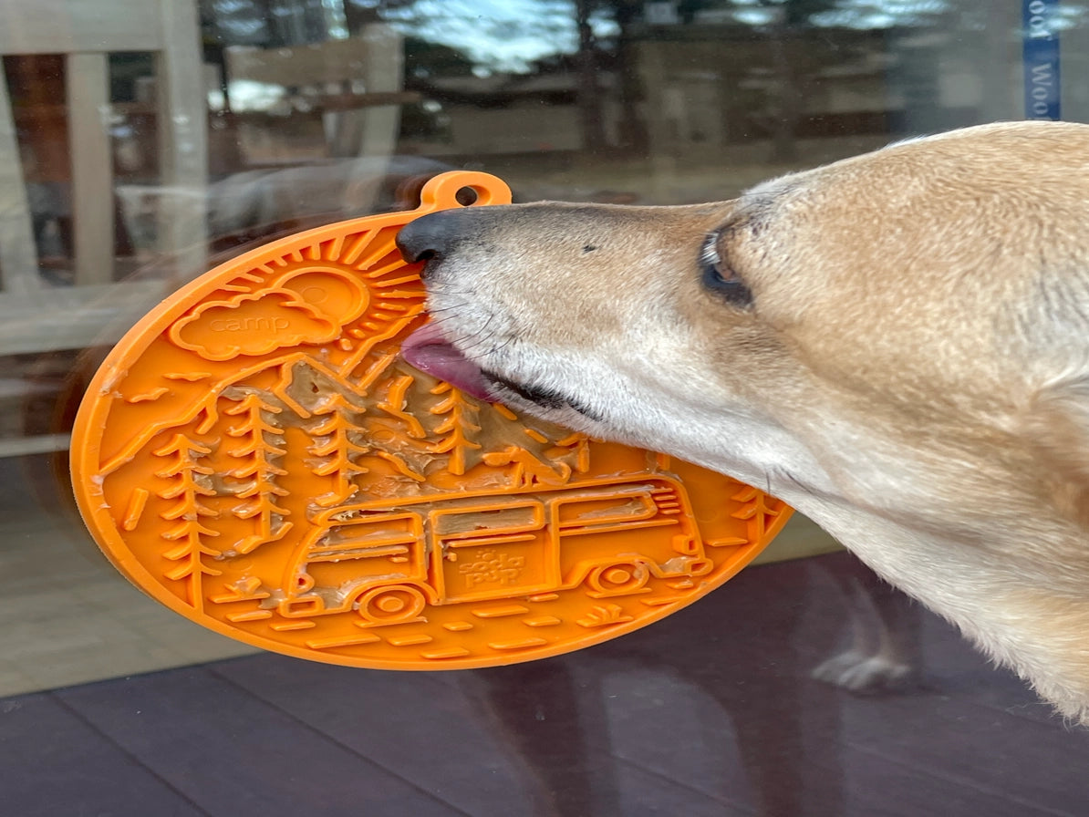 Camp Enrichment Lick Mat with Suction Cups