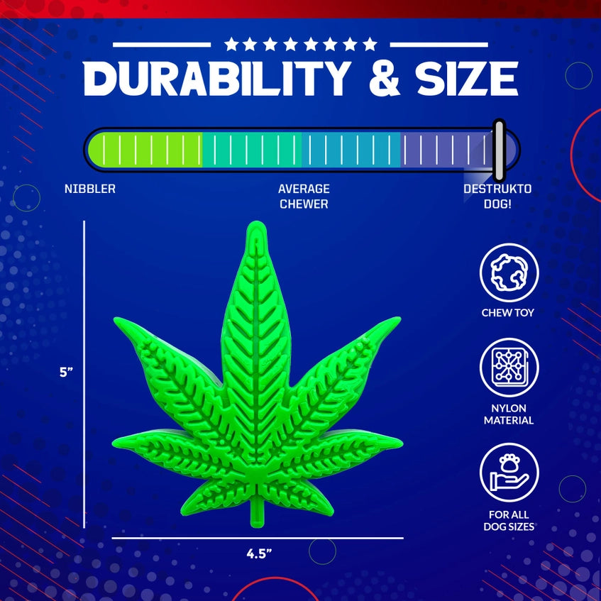 Colorado "Maple Leaf" Durable Nylon Dog Chew Toy