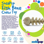 Fish Bone Ultra Durable Nylon Chew Toy