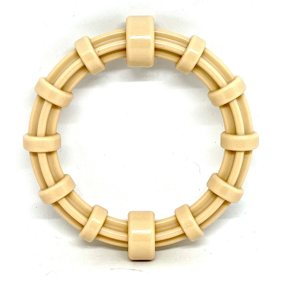 Honey Bone Chicken Flavored Teething Ring For Aggressive Chewers