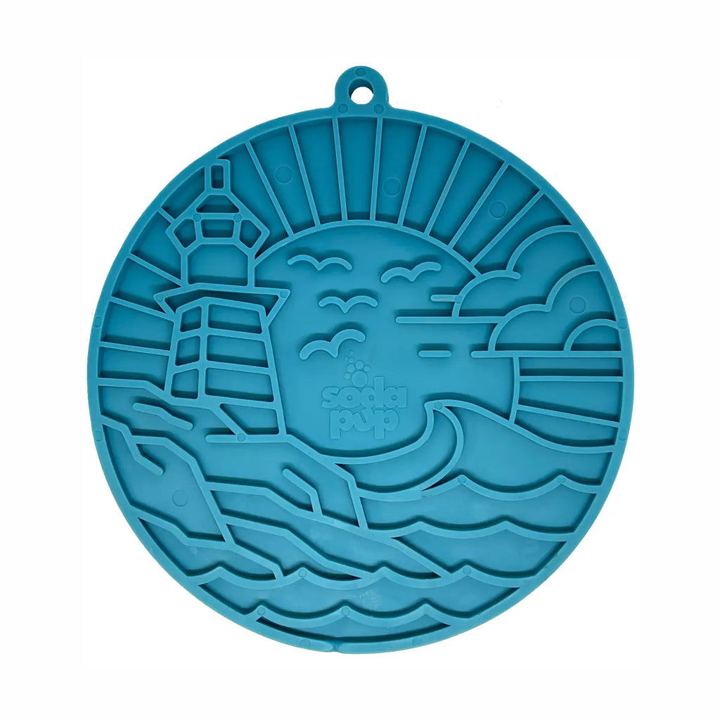 Lighthouse Emat Enrichment Lick Mat with Suction Cups