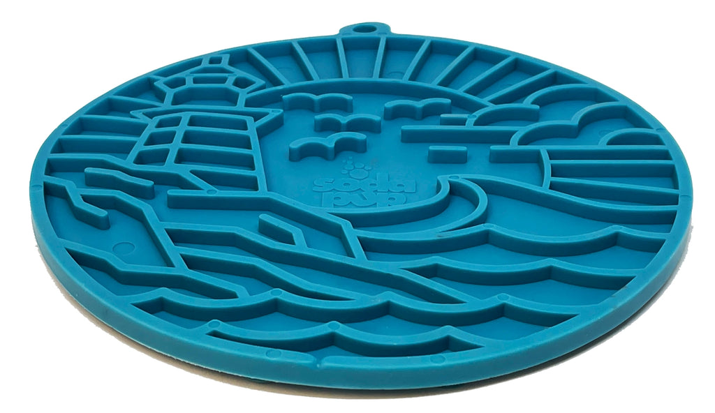 Lighthouse Emat Enrichment Lick Mat with Suction Cups
