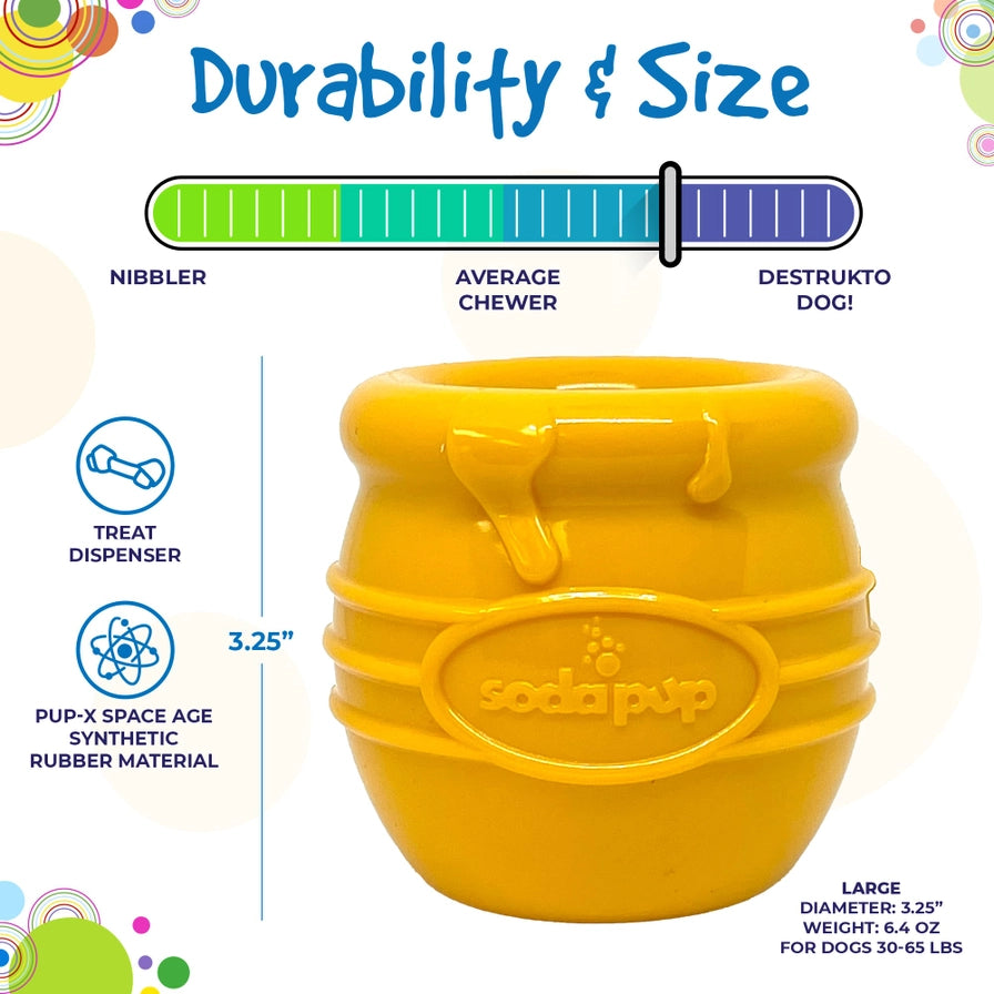 Pup-X Honey Pot Treat Dispenser