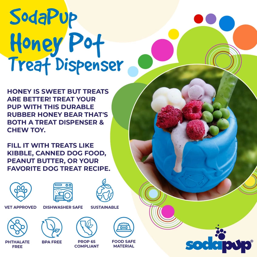 Pup-X Honey Pot Treat Dispenser