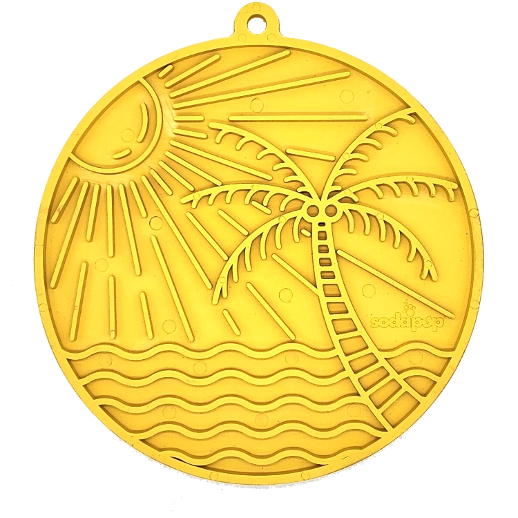 Sun N' Sea Emat Enrichment Lick Mat with Suction Cups