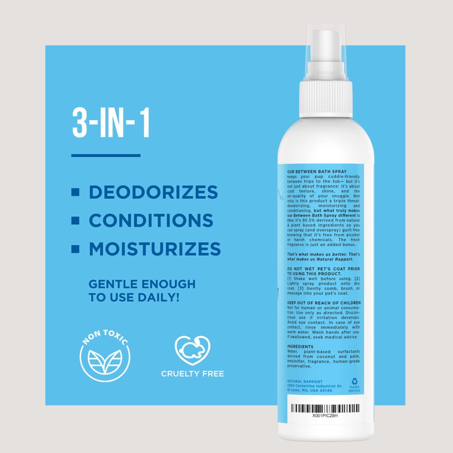 The Only Between Bath Spray Dogs Need