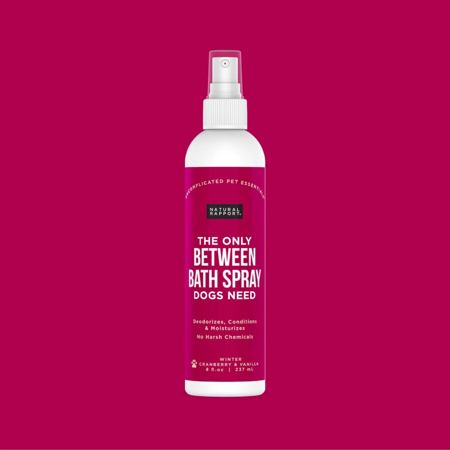 The Only Between Bath Spray Dogs Need - Cranberry & Vanilla