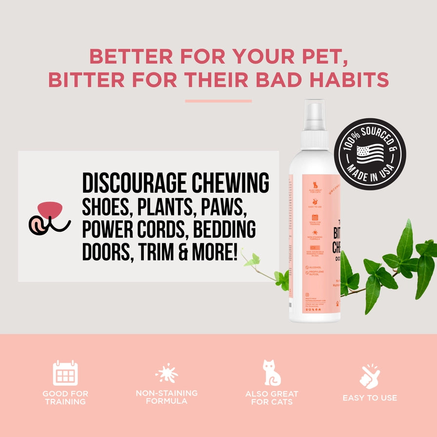 The Only Bitter Anti Chew Spray Dogs May Need