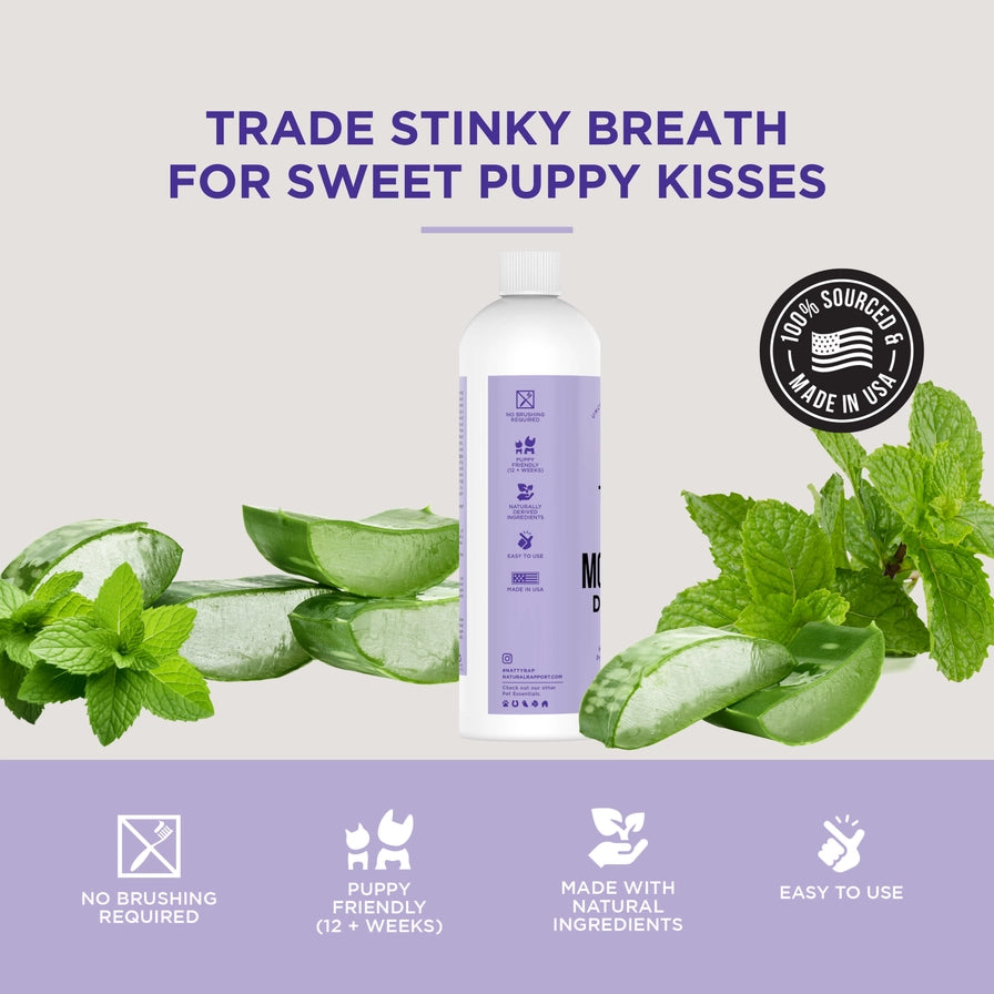The Only Doggy Mouthwash Dogs Need