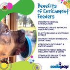 Turtle Emat-Mini Enrichment Lick Mat with Suction Cups