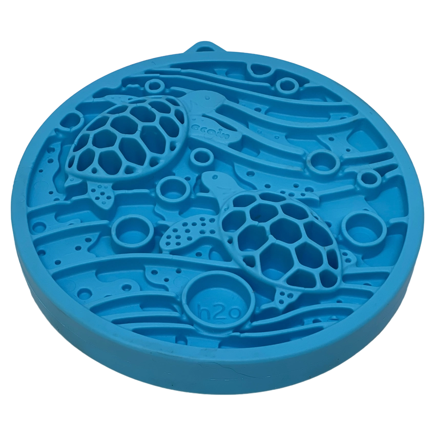Turtle Emat-Mini Enrichment Lick Mat with Suction Cups