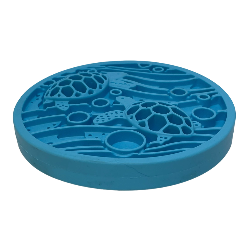 Turtle Emat-Mini Enrichment Lick Mat with Suction Cups