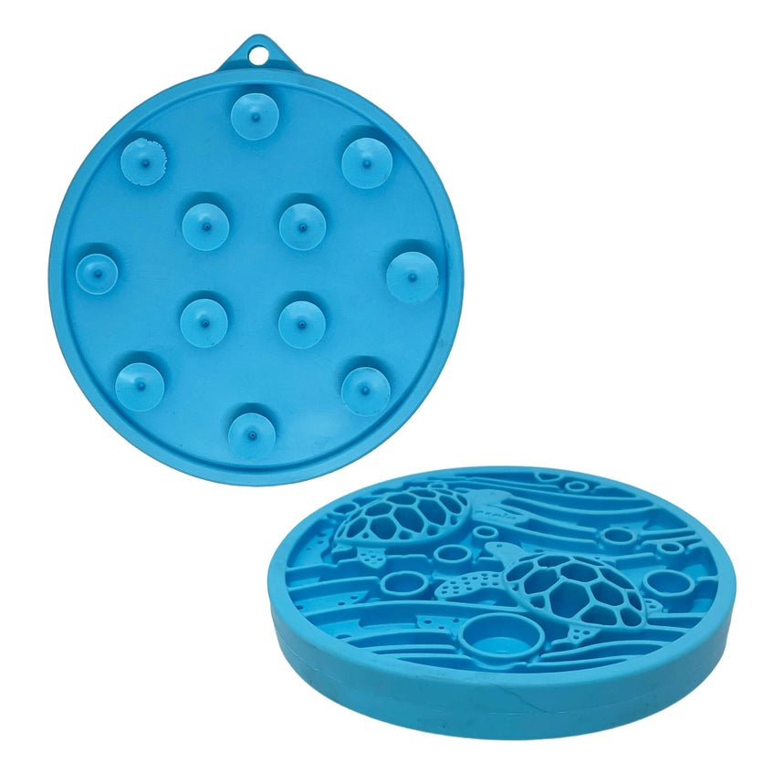 Turtle Emat-Mini Enrichment Lick Mat with Suction Cups